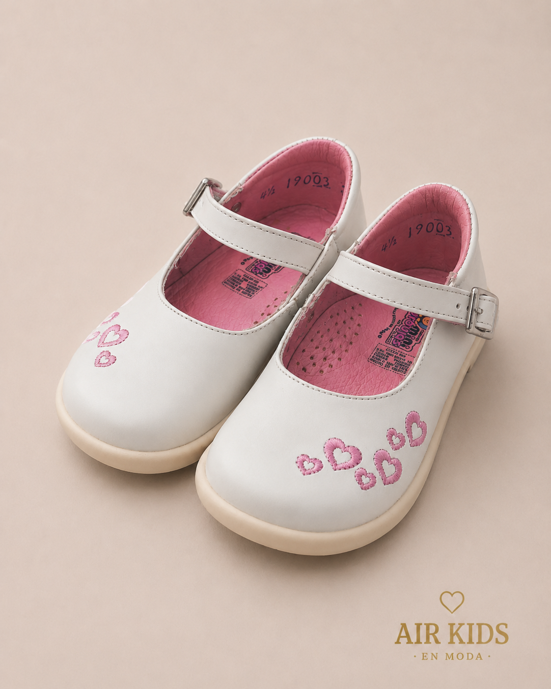 Zapatos de Ceremonia para NIña MiniBurbujas 1-9003-D51 Talla 14.5