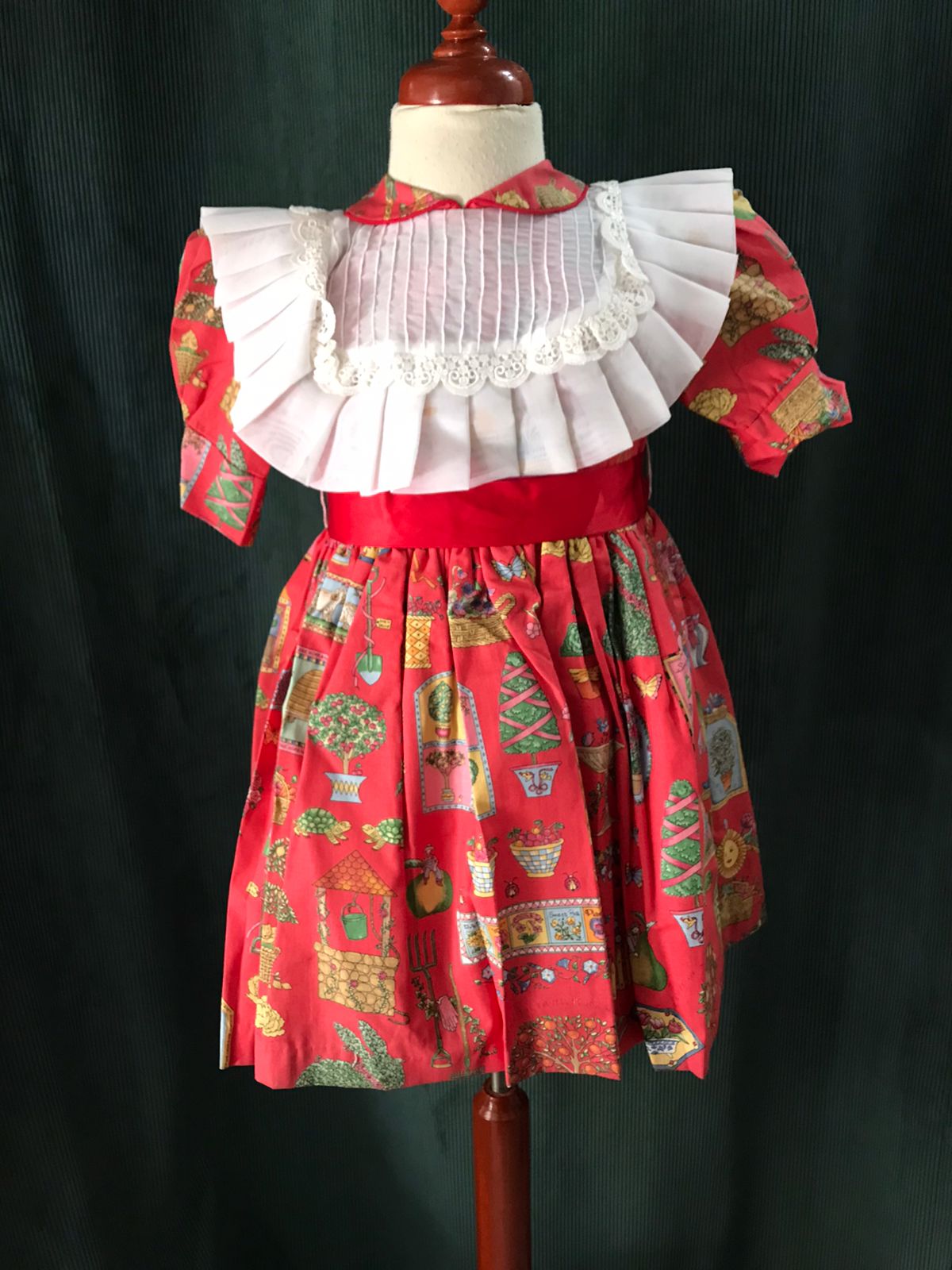 Vestido para Niña D Olys D15 Talla 3 Años-Liquidacion