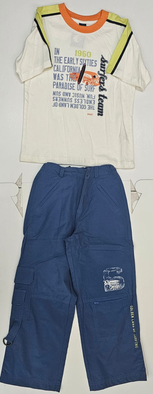 Conjunto de 2pza para Niño Puebla