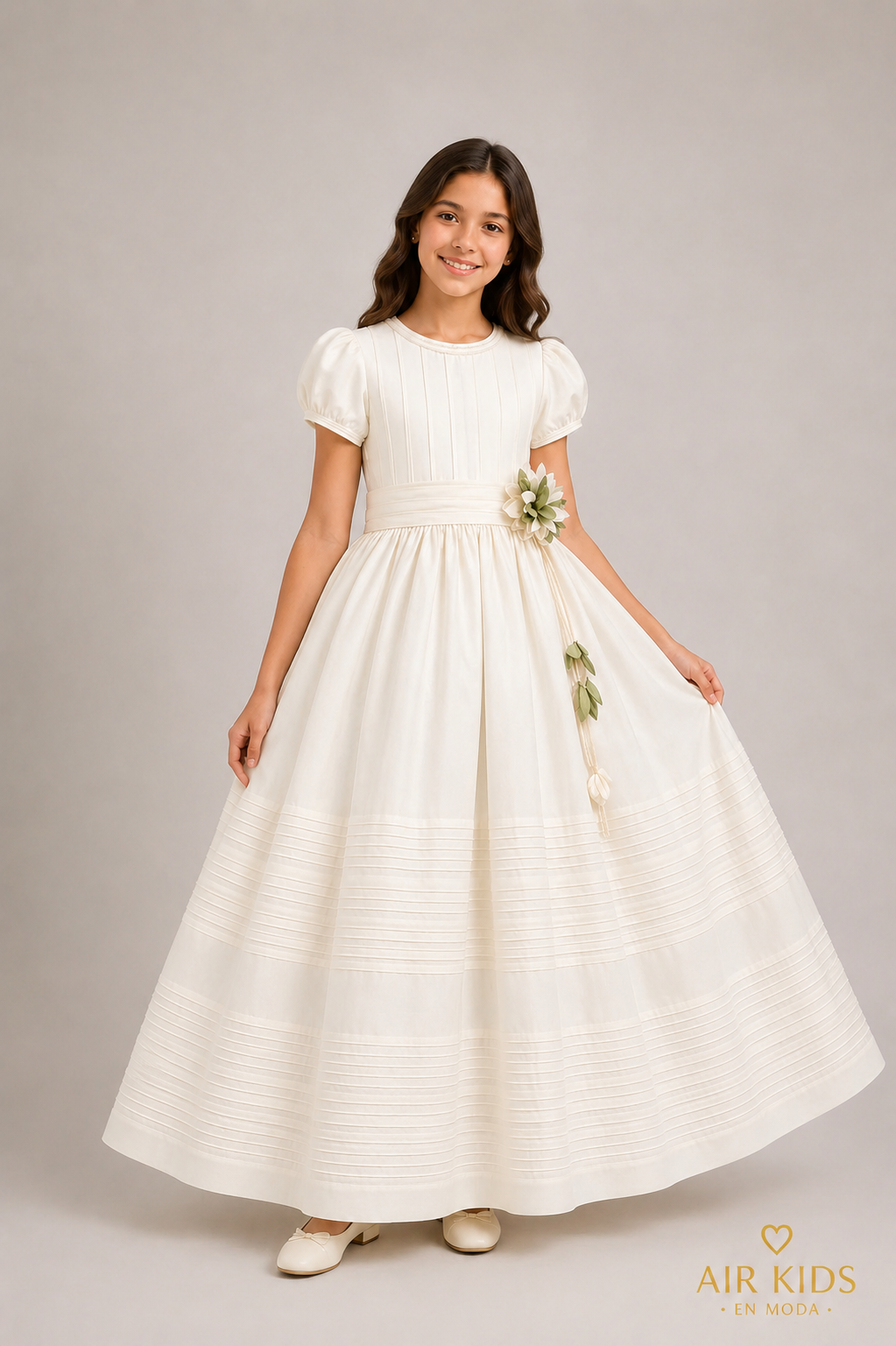 Vestido de primera comunion para niña