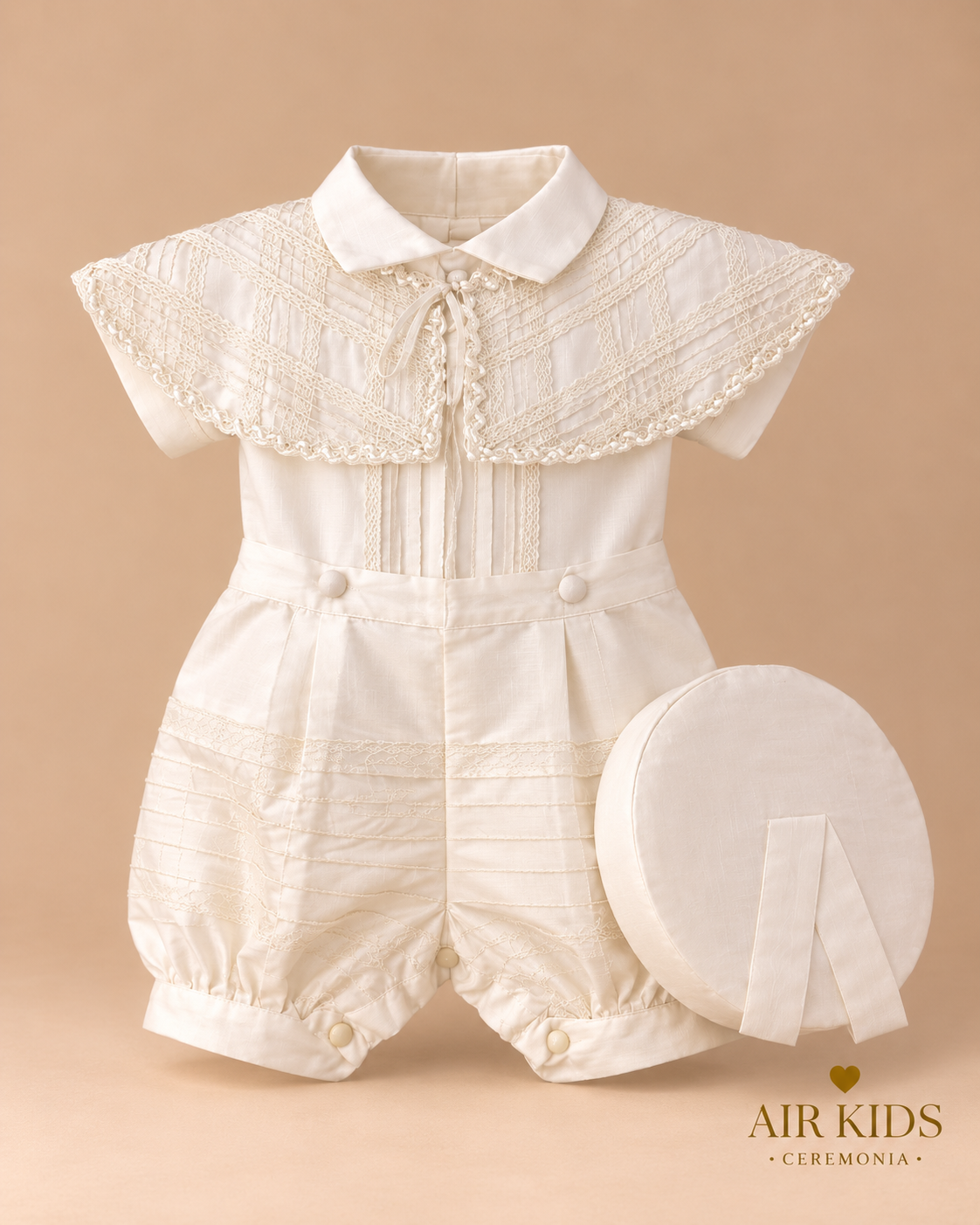 Traje de Bautizo Niño Didi 5476-18 Talla 18 Meses