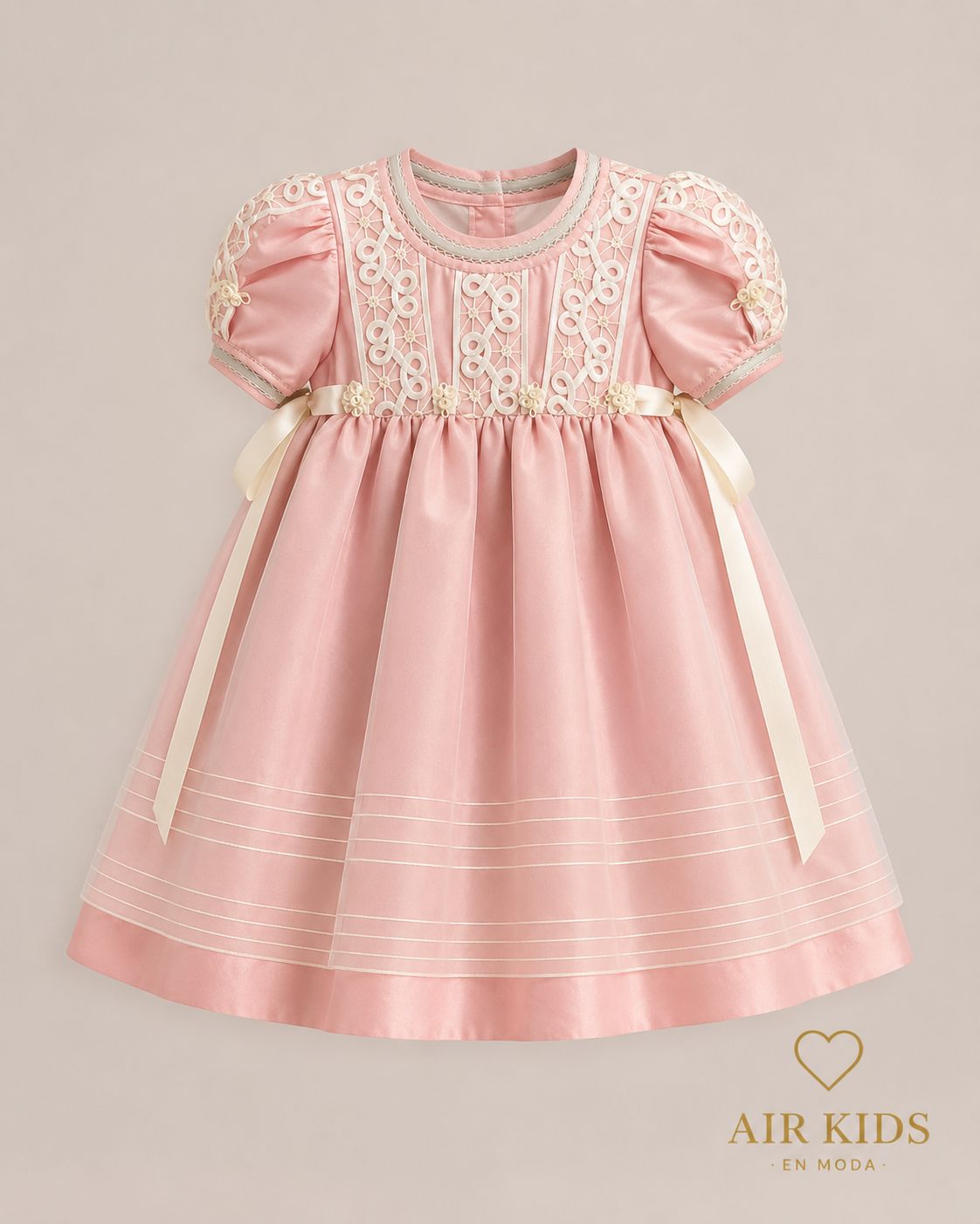 Vestido de fiesta para Niña 06-017 Talla 3 Años
