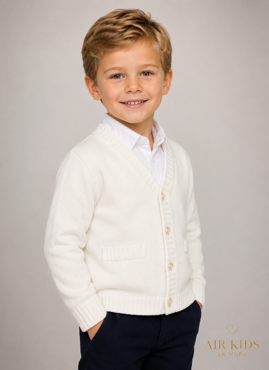 Sueter de ceremonia para Niño Foque 3201-40 Talla 4 años