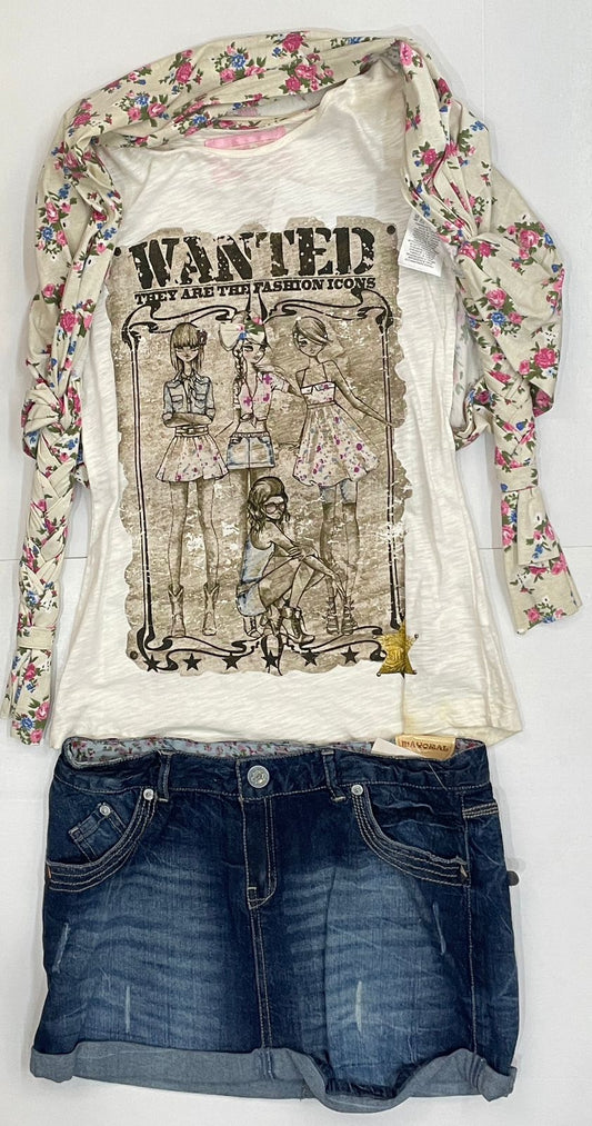 Conjunto de 3pza para Niña Puebla