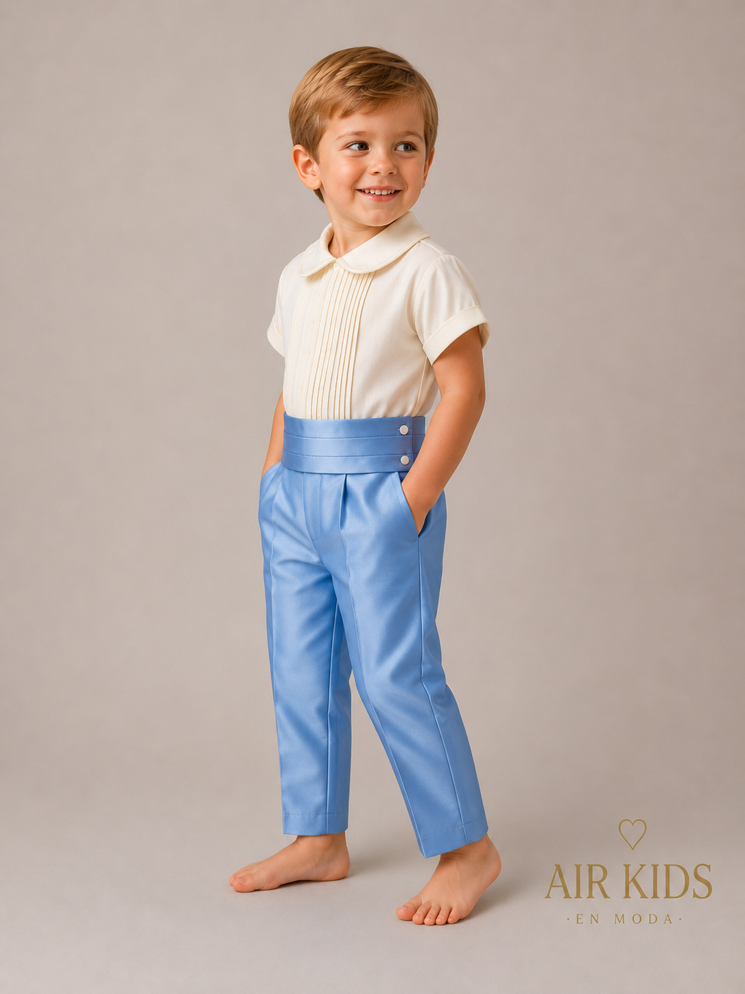 Traje de Ceremonia para Niño 19-856 Talla 4 Años