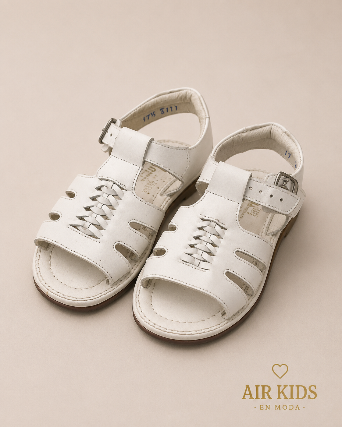 Zapatos de Ceremonia para Niña Puebla Kinder 6111 Talla 17.5