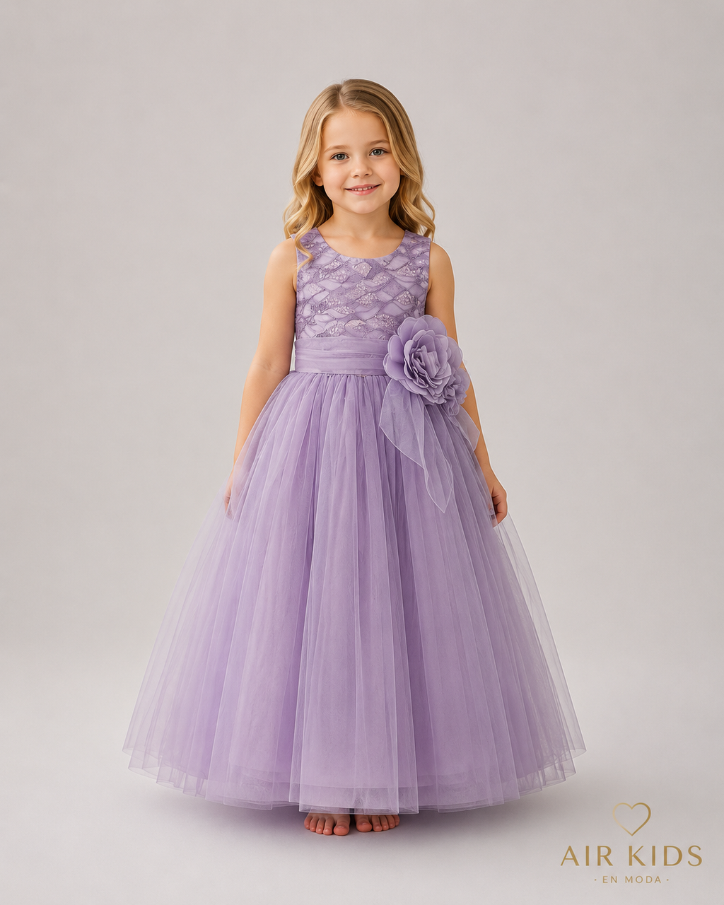 Vestido de Fiesta para Niña 24-511