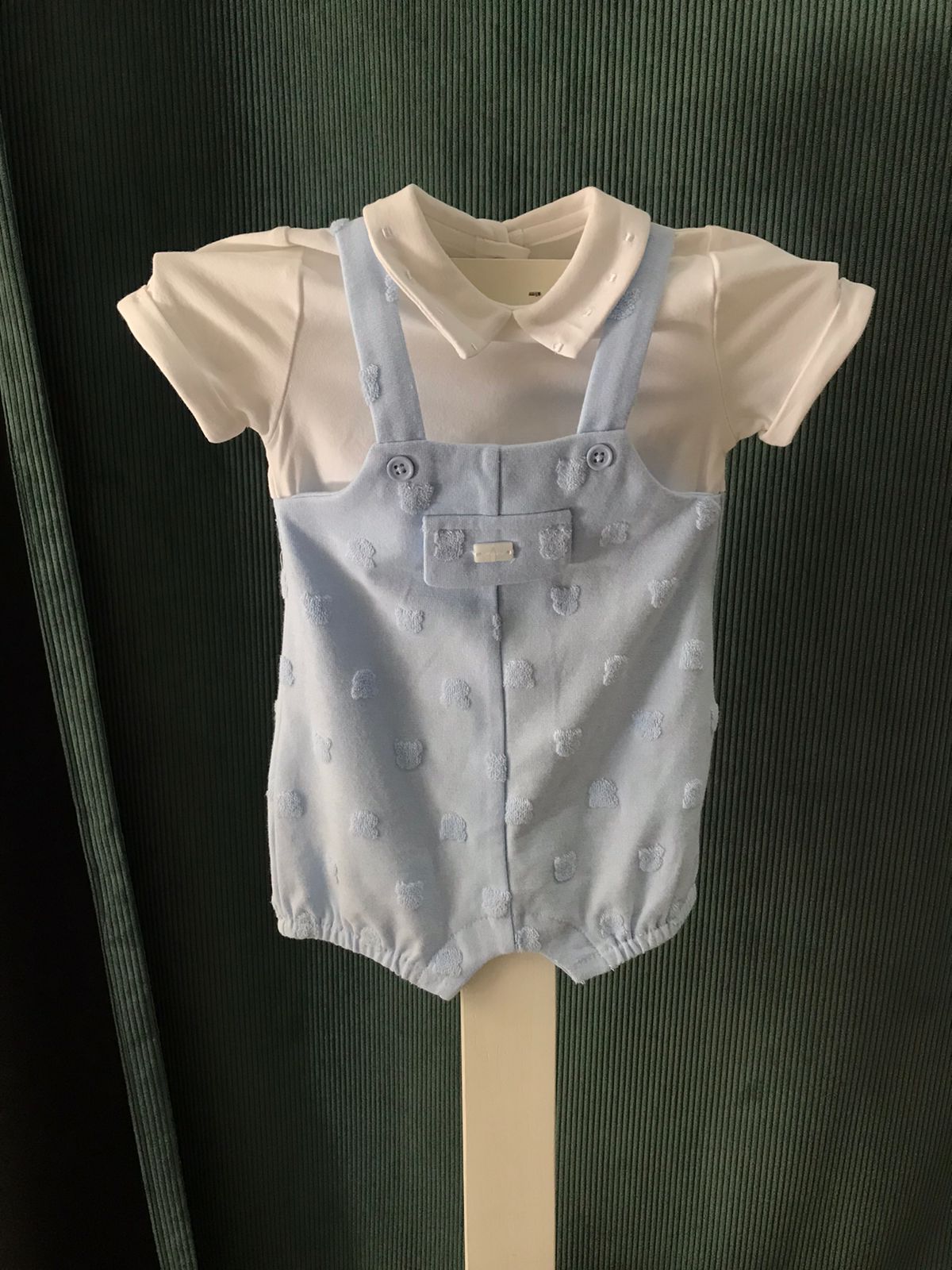Mameluco Niño Mayoral 1605-49 Talla 2-4 Meses