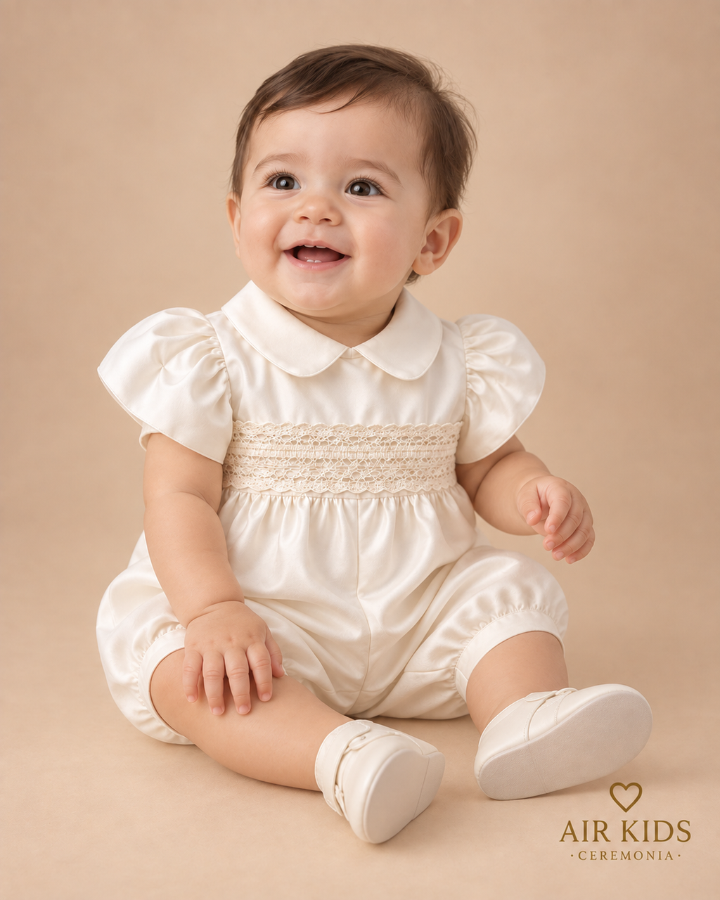 Traje para Bautizo Niño 06-623 Talla 12 Meses