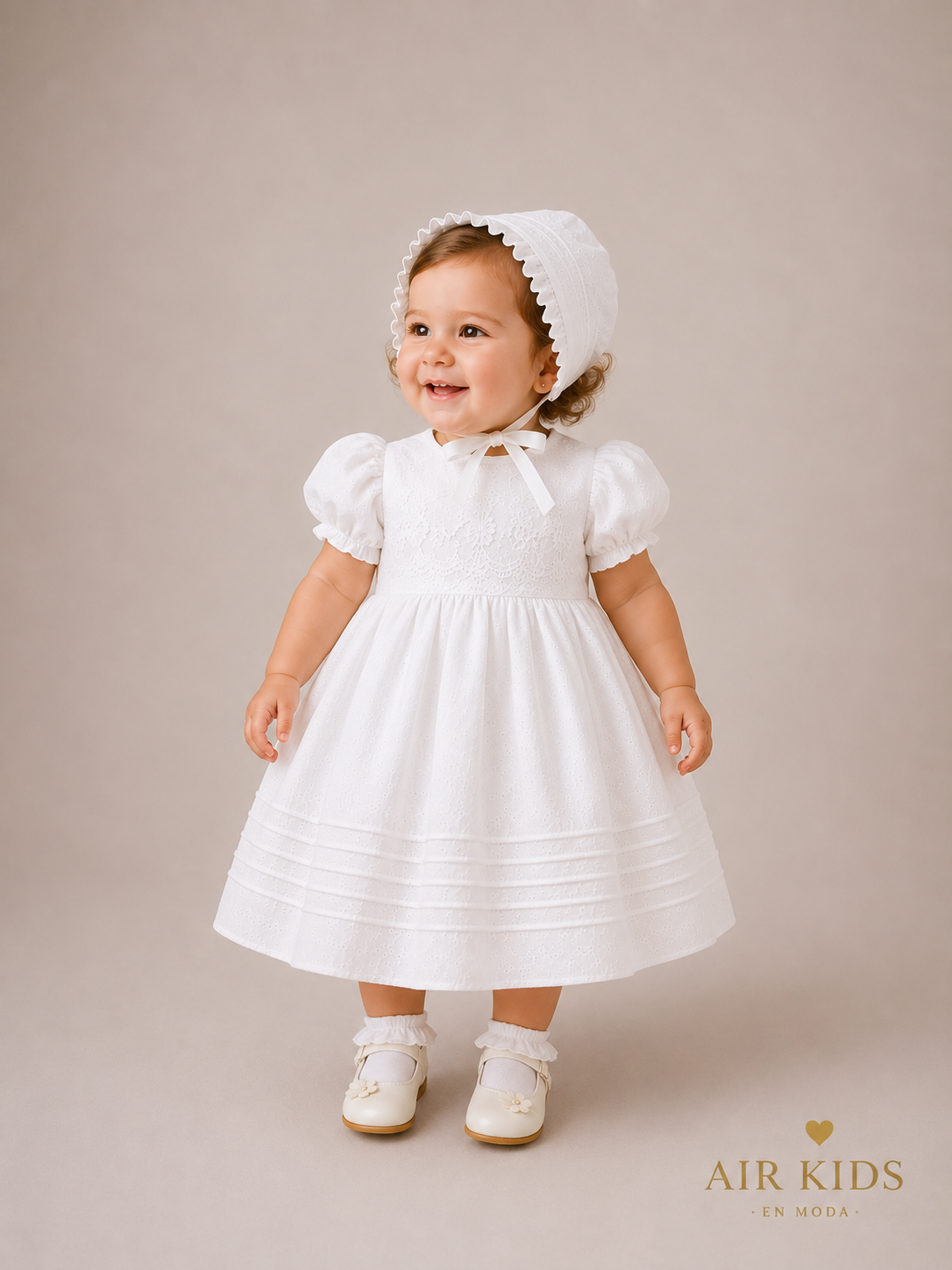Bata de Bautizo para Niña Didi 8331