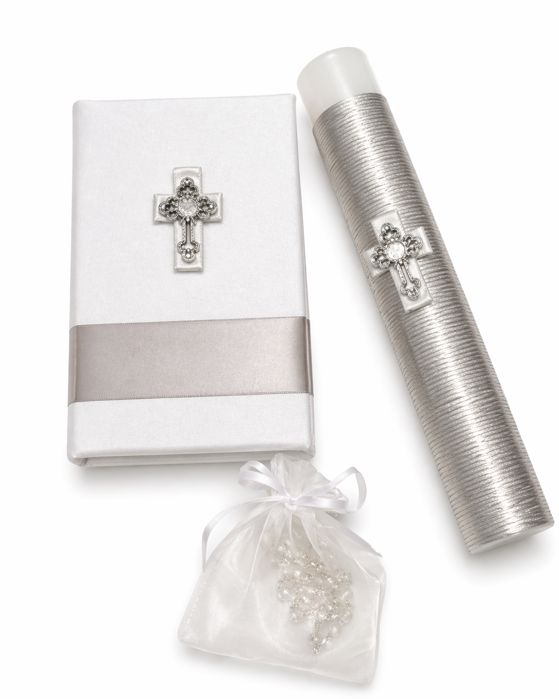 Kit de Bautizo Lili para Niño con Biblia 00234