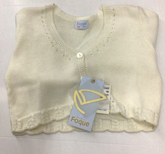 Torera de Ceremonia para Niña Foque 1262-40 Talla 36 meses