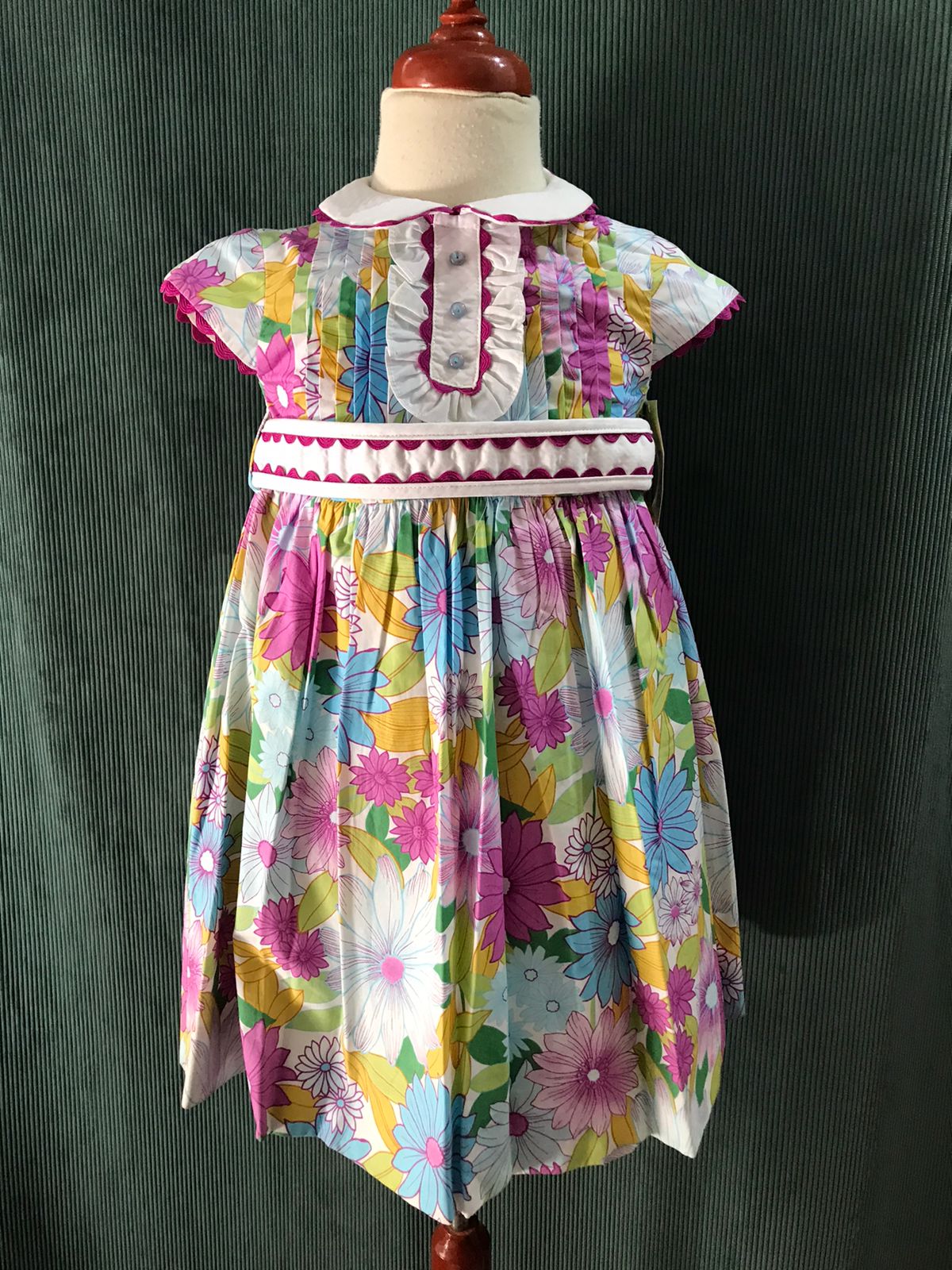 Vestido para Niña Foque 6388-54 Talla 4 Años