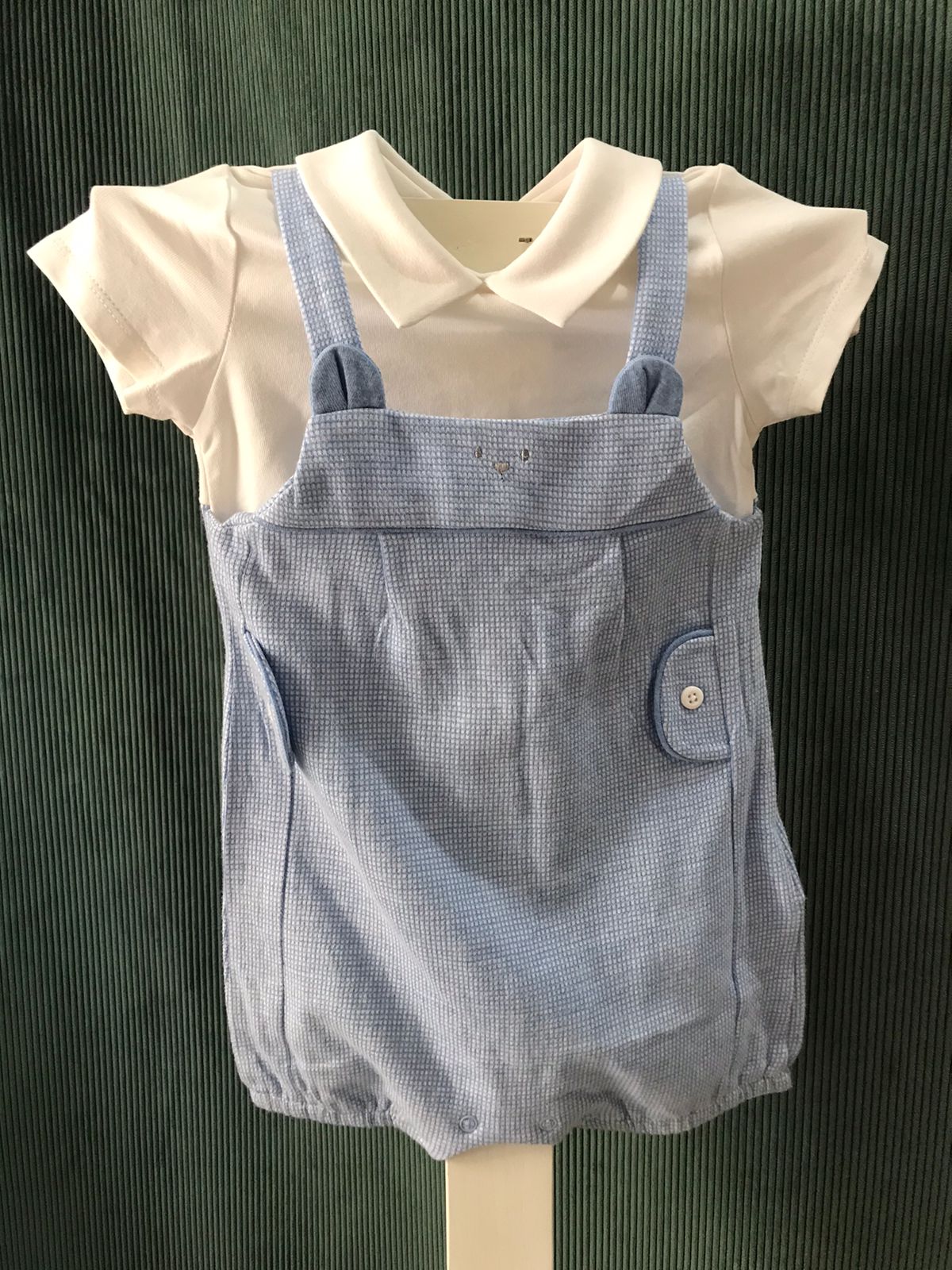 Mameluco para Niño Mayoral 1612-59 Talla 4-6 Meses
