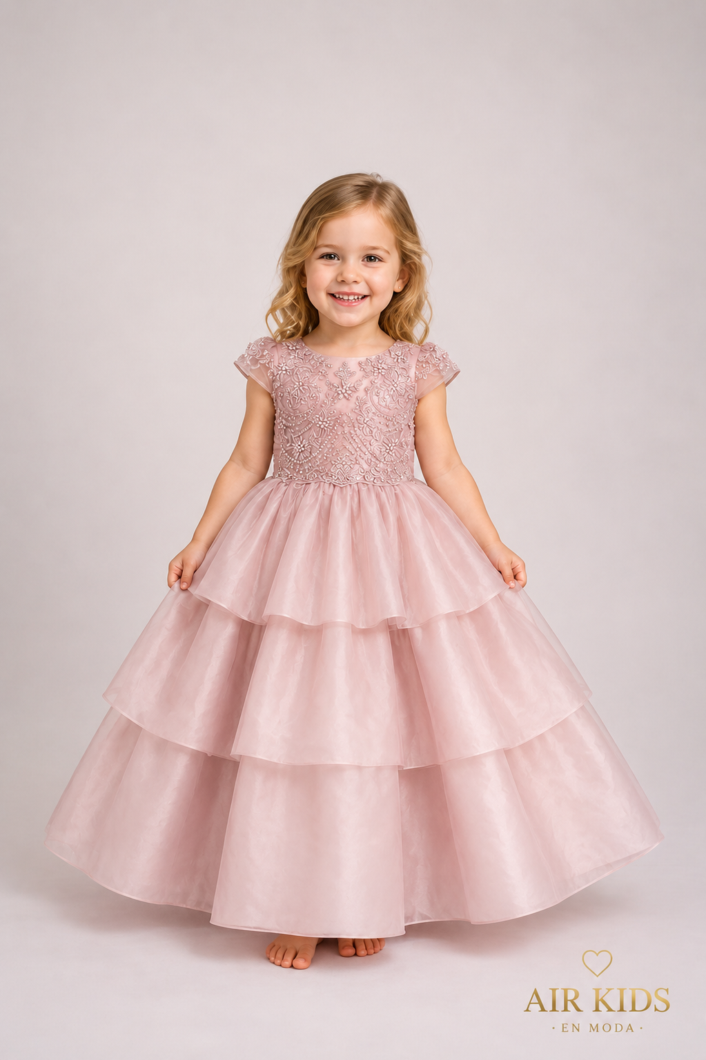 Vestido de presentacion para niña 