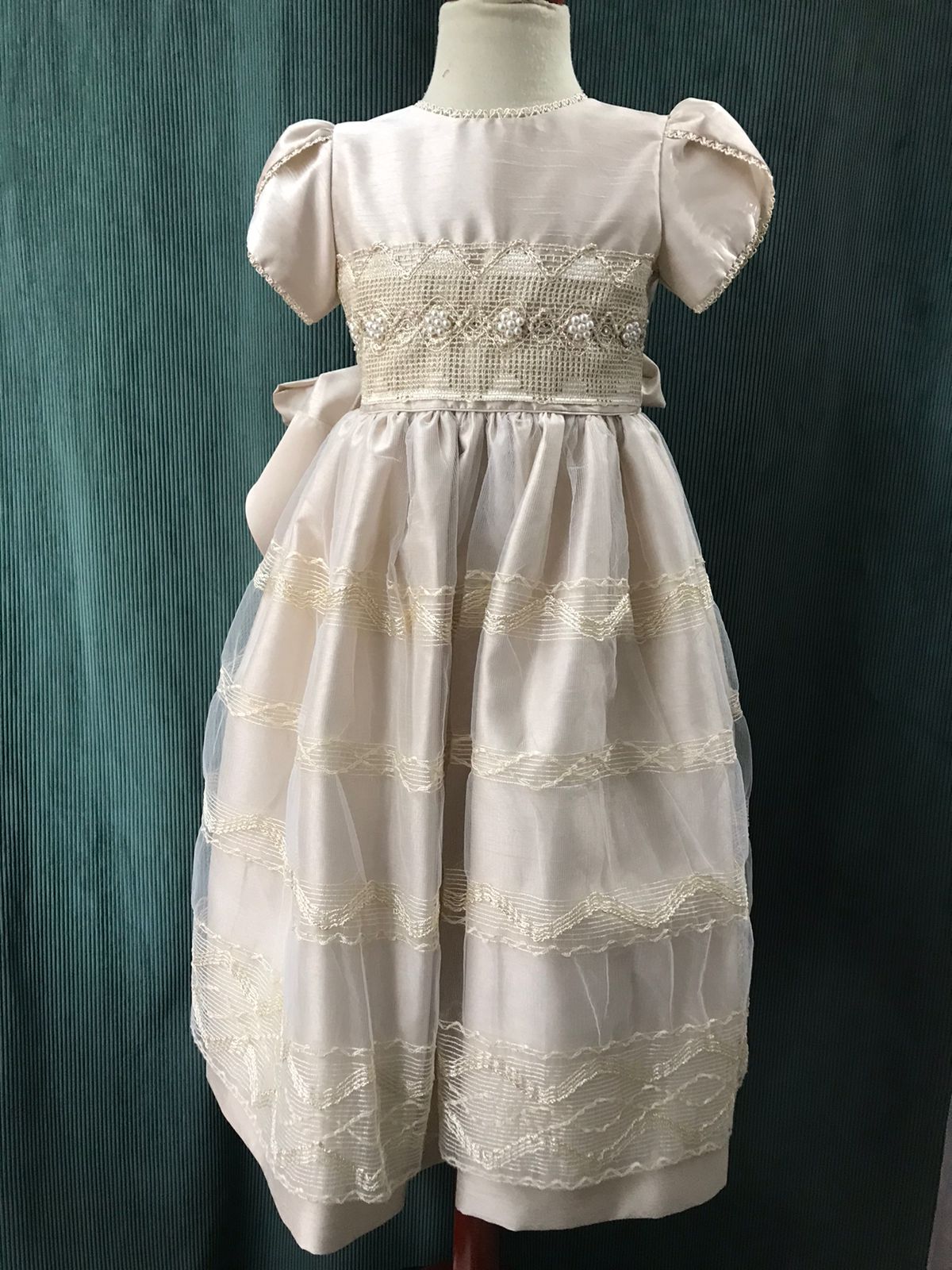 Vestido de Ceremonia para Niña Didi 7955 Talla 6 Años