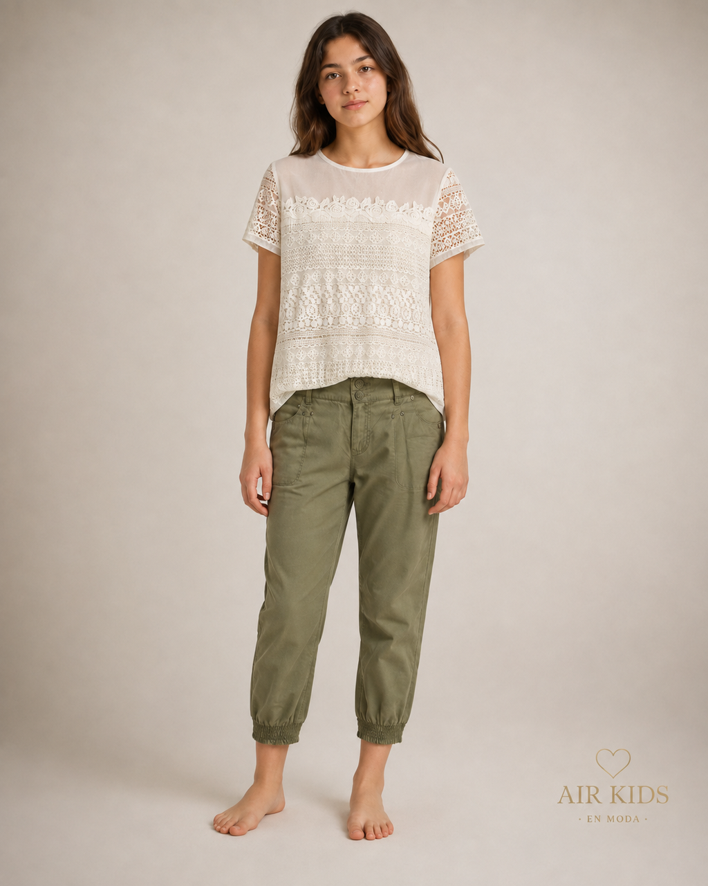 Conjunto para niña 2 pzas 6166-34 talla 16 años