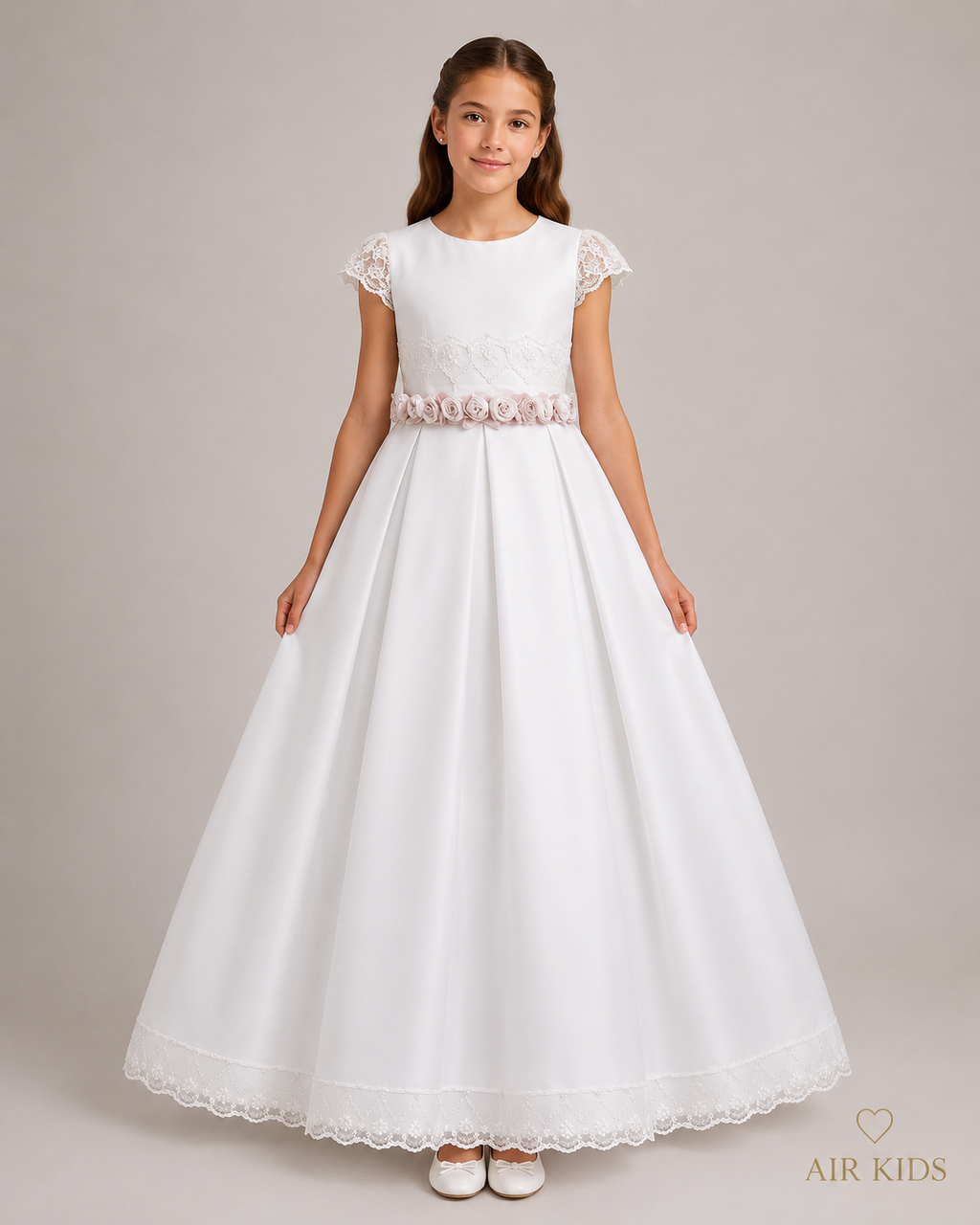 Vestido de primera comunión para niña