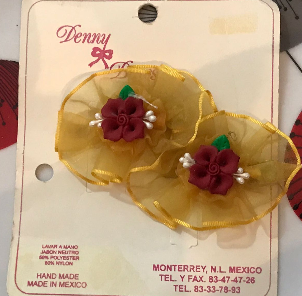 Conjunto 2pza Moños para Niña DANNY BOWS 10115