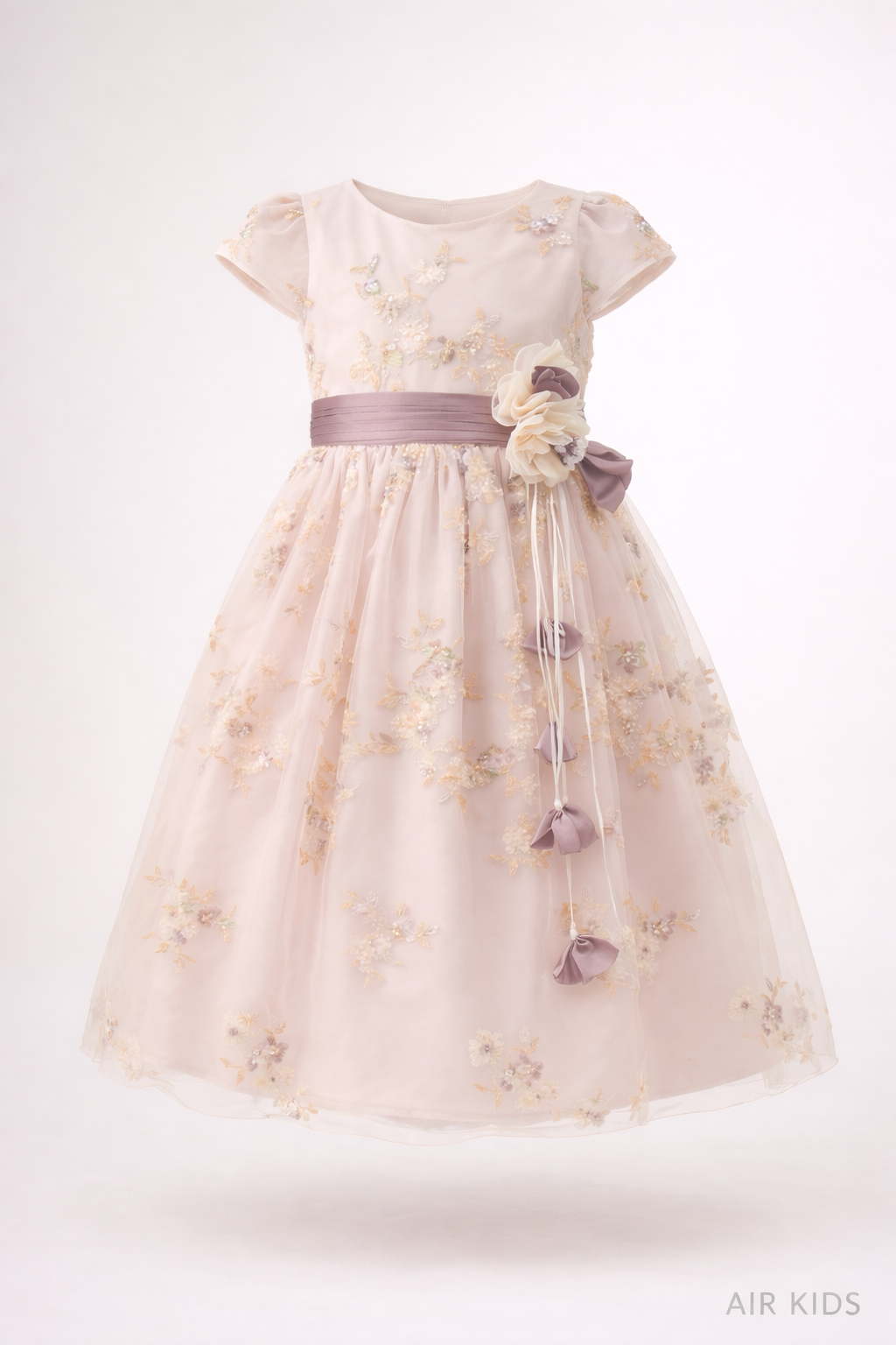 Vestido de Fiesta para Niñas 21-512 Talla 6