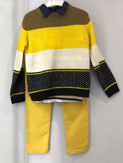 Conjunto de 3pza para Niño Nukutavake 4100-61 Talla 6 Años