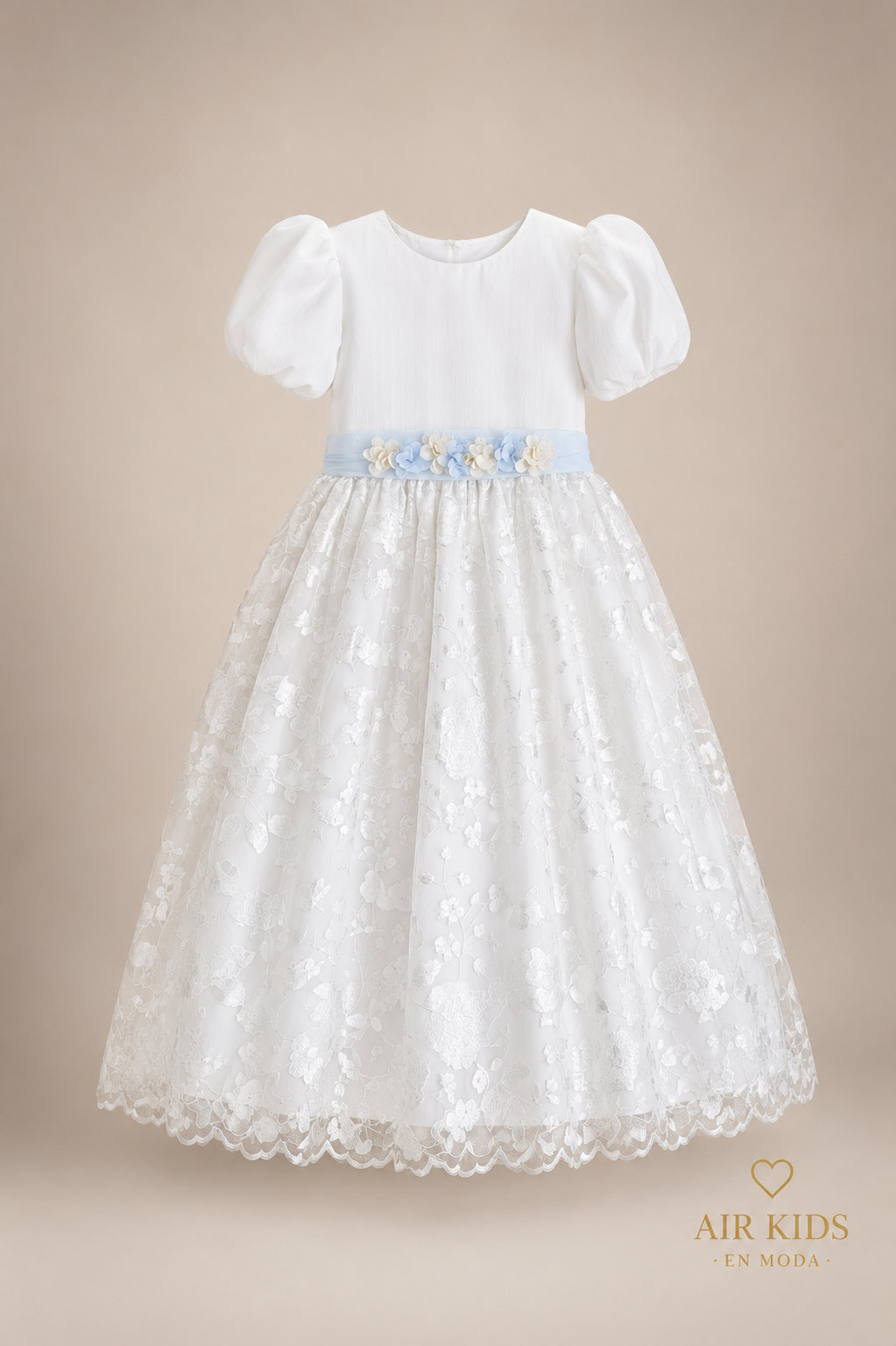VESTIDO DE FIESTA PARA NIÑA MANAGA GLOBO 25-510 Talla 16 años