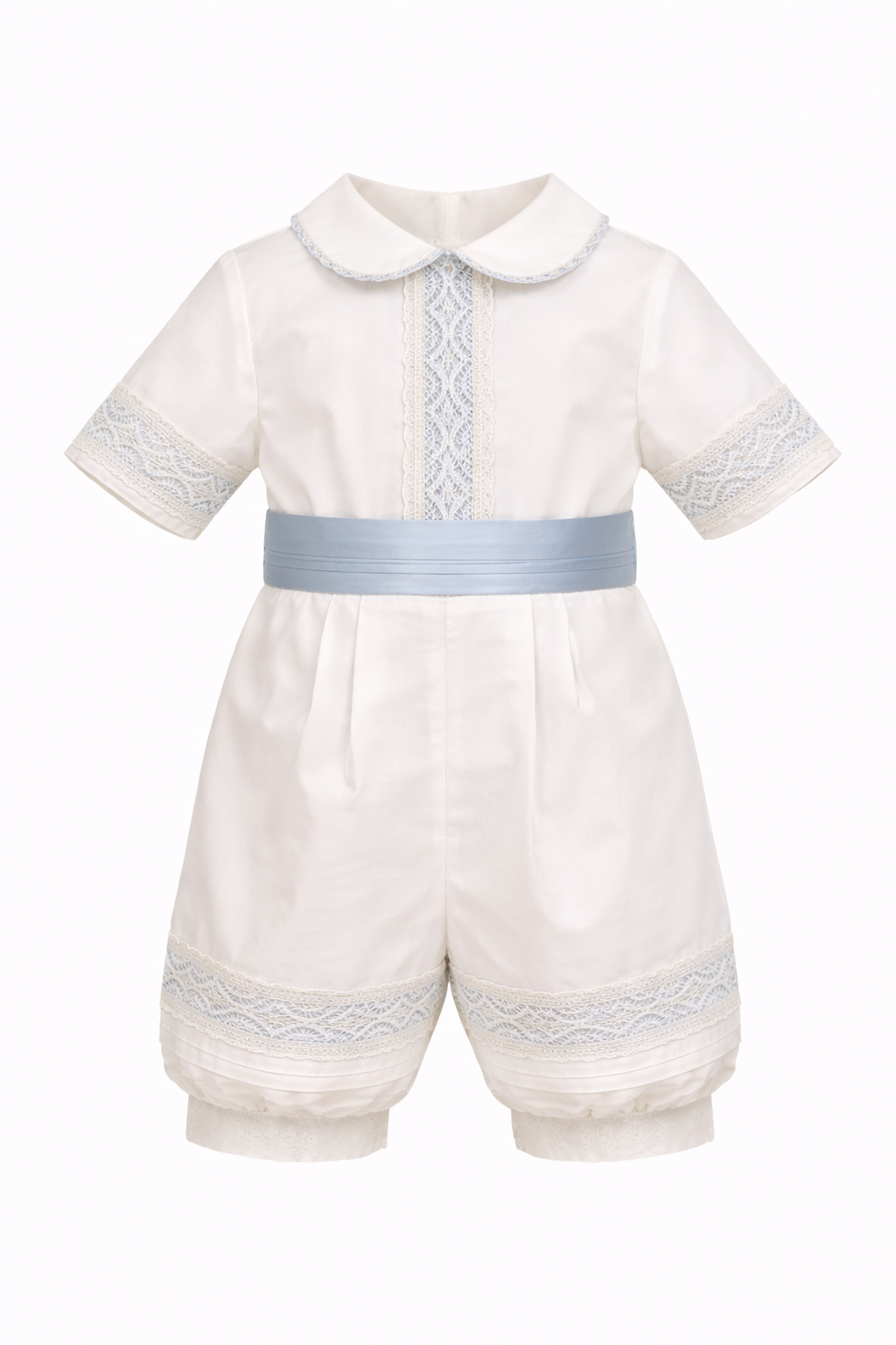 Ropon para Bautizo Niño 23-853 Talla 18 Meses