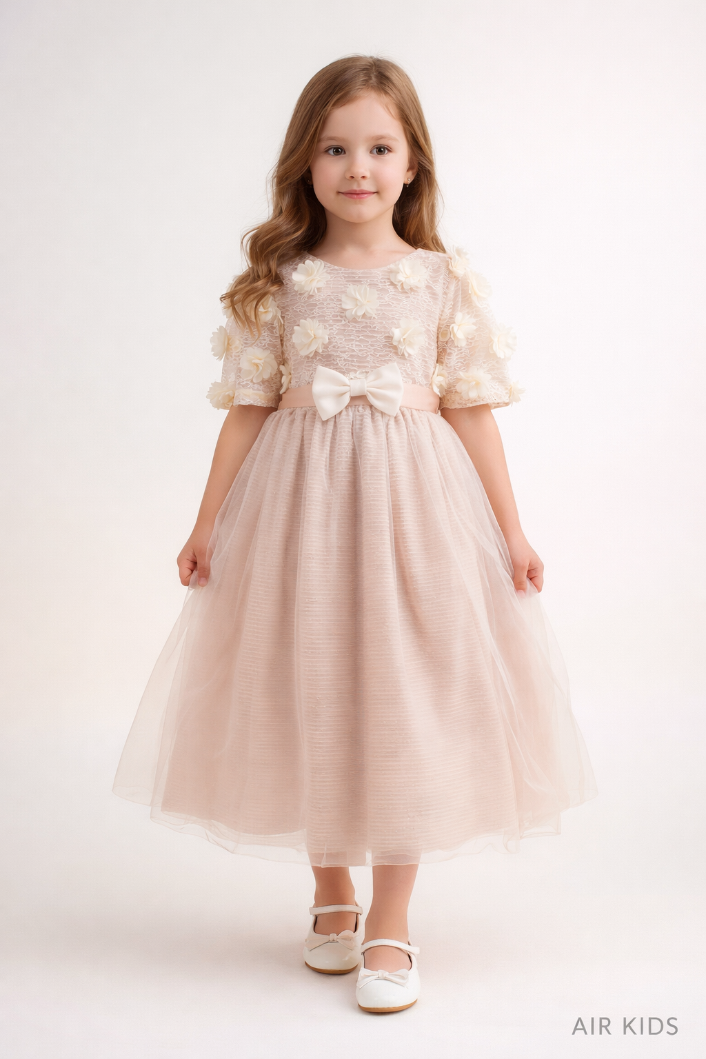 Vestido de Fiesta para Niñas 19-511 Talla 6