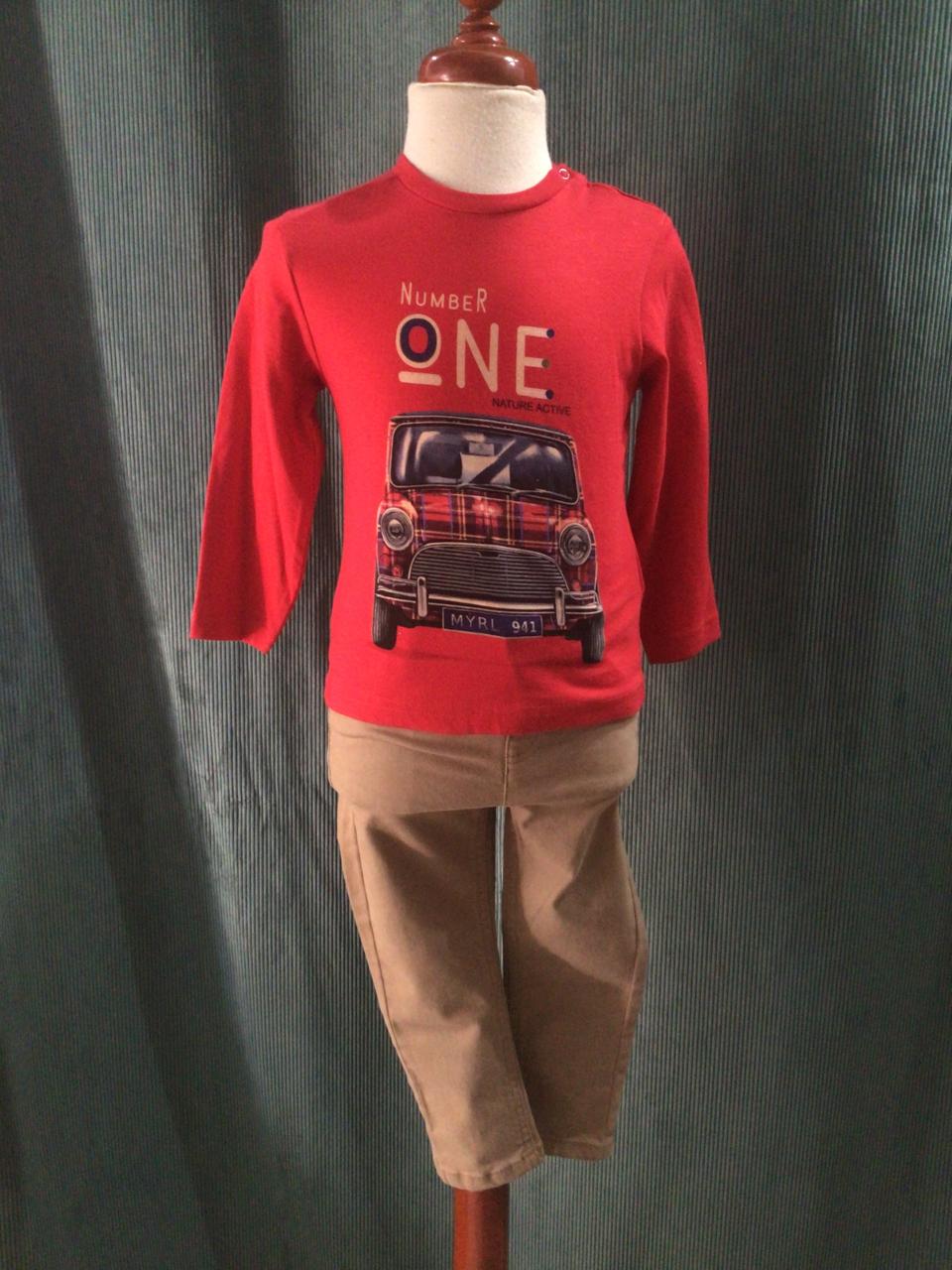 Conjunto de Niño Mayoral 2012-59 Talla 24 Meses