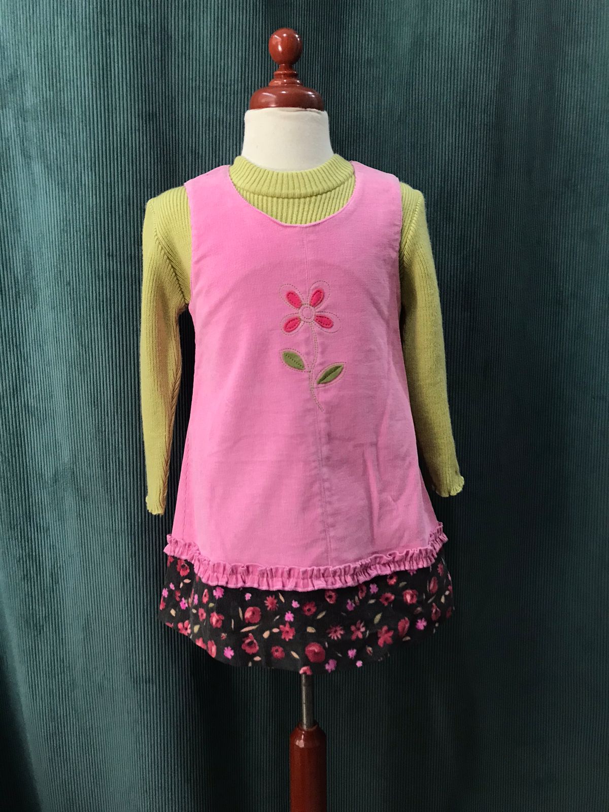 Conjunto para Niña Foque 9017 1-47 Talla 4 Años