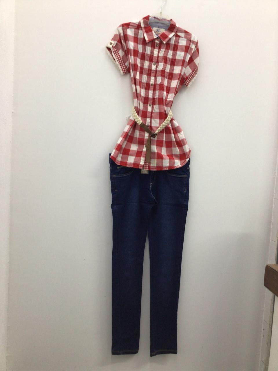 Conjunto para Niña Puebla 
