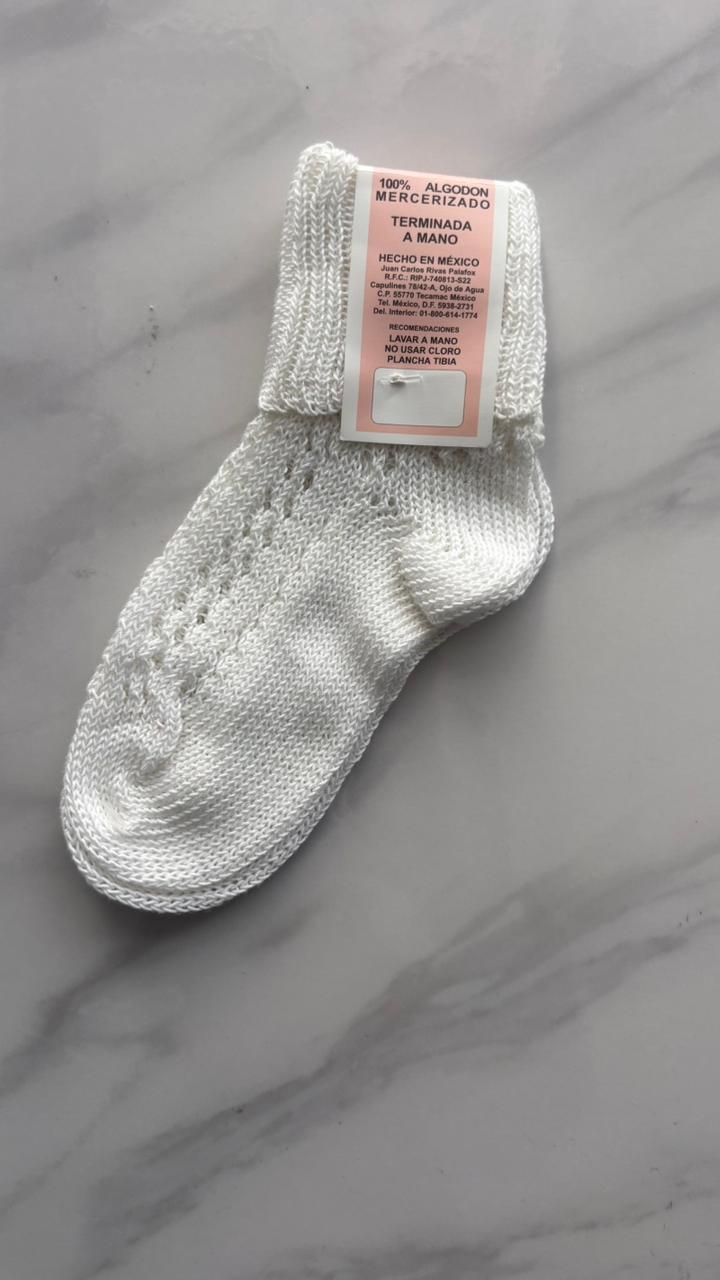 Calceta calada para Niña Palafox 129 Talla 1 año