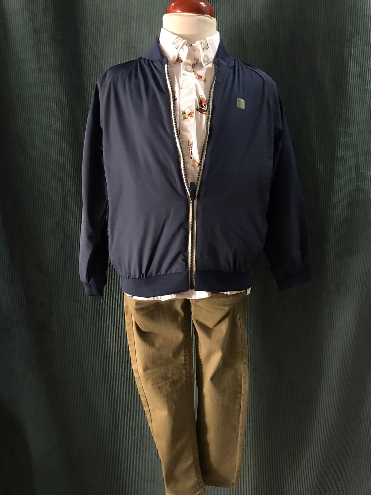 Conjunto para Niño 3pza Mayoral 3162-42 Talla 6 Años