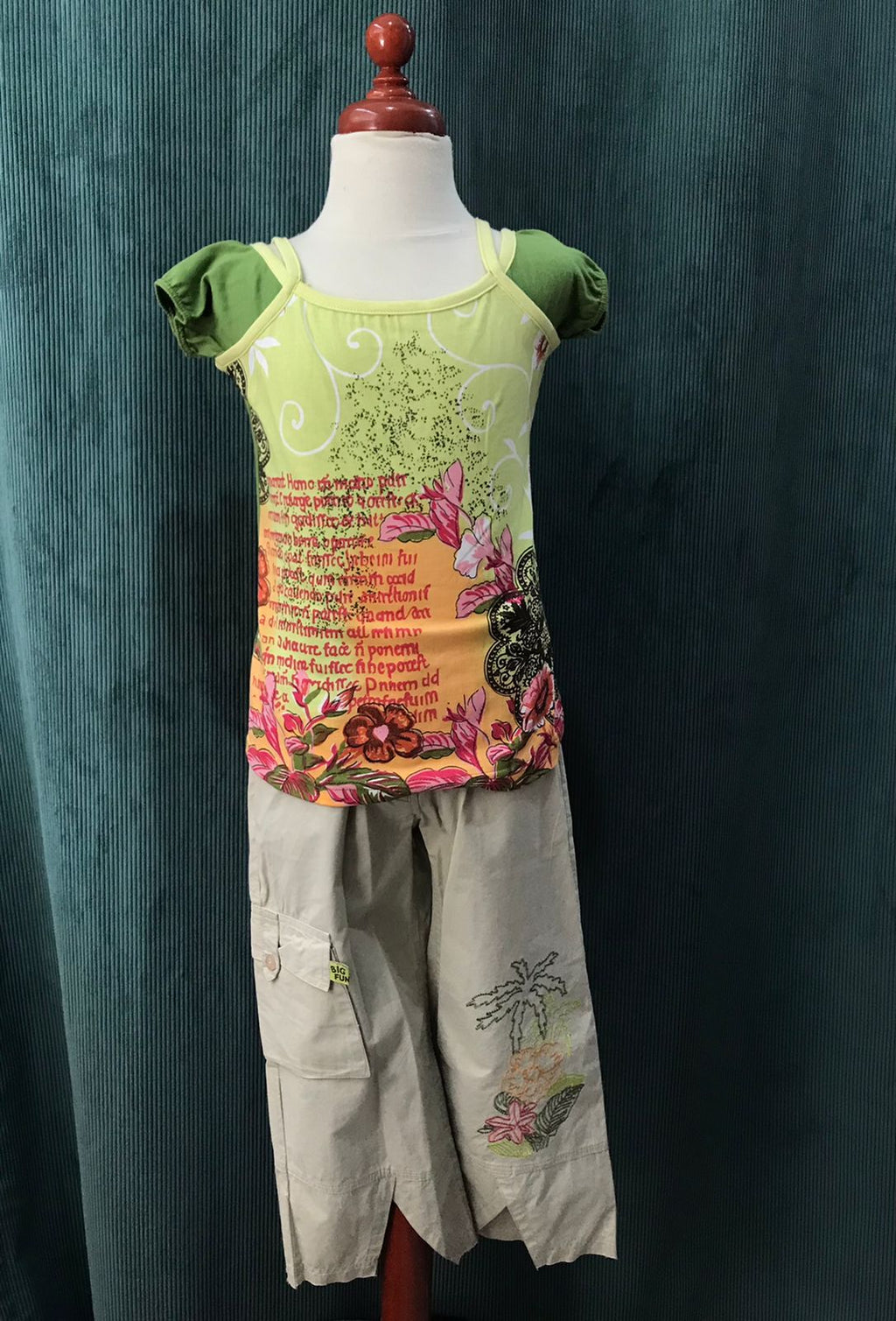 Conjunto para Niña Big Fun 19409 Talla 8 Años