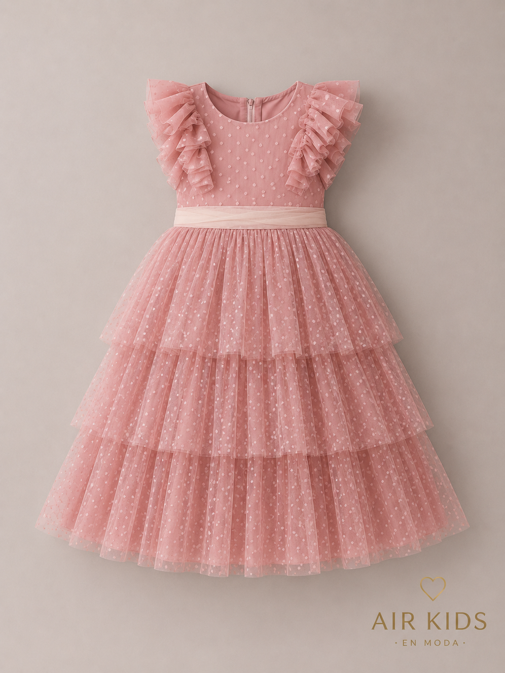 Vestido de Fiesta para Niña 24-515