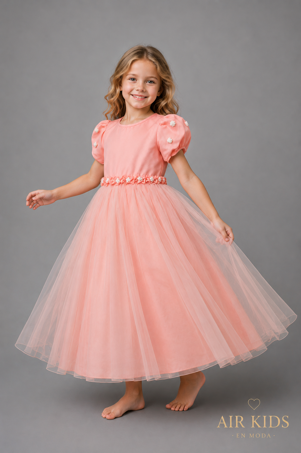 Vestido de fiesta para niña 