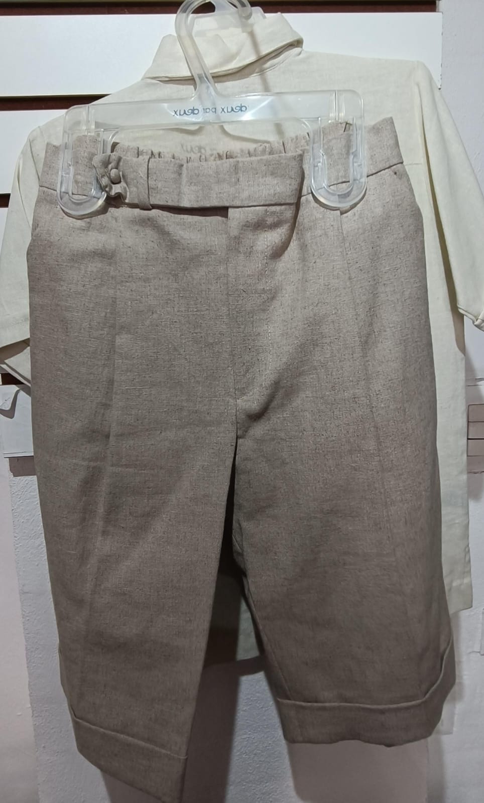 Traje de Bautizo para Niño 00270 Talla 6 Años