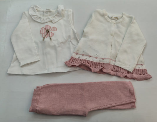 Conjunto de 3pza para Niña Puebla
