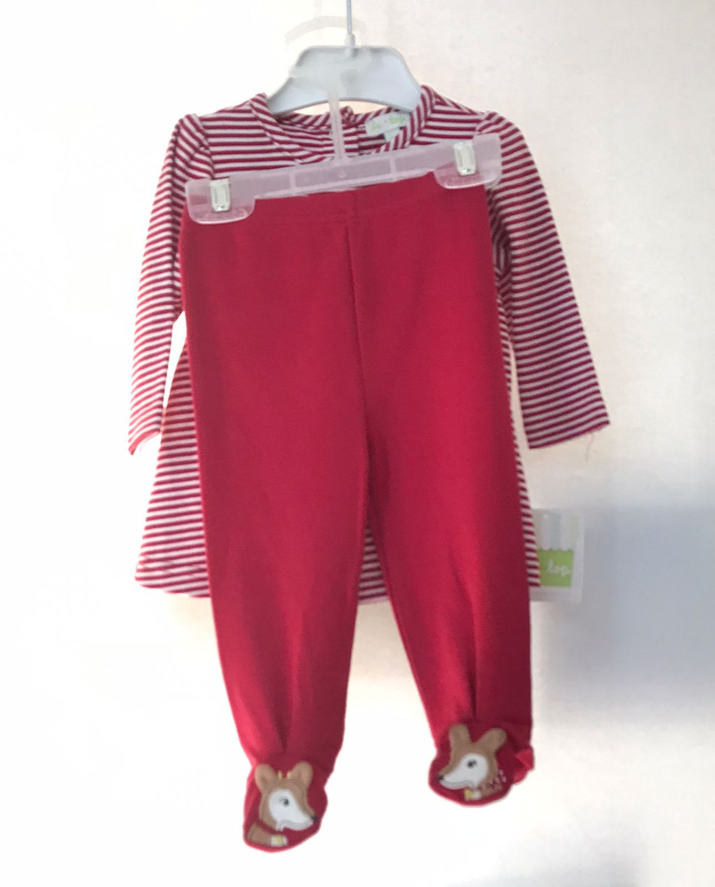 Conjunto de 2pza para Niña Le top 12051 Talla 3 Meses