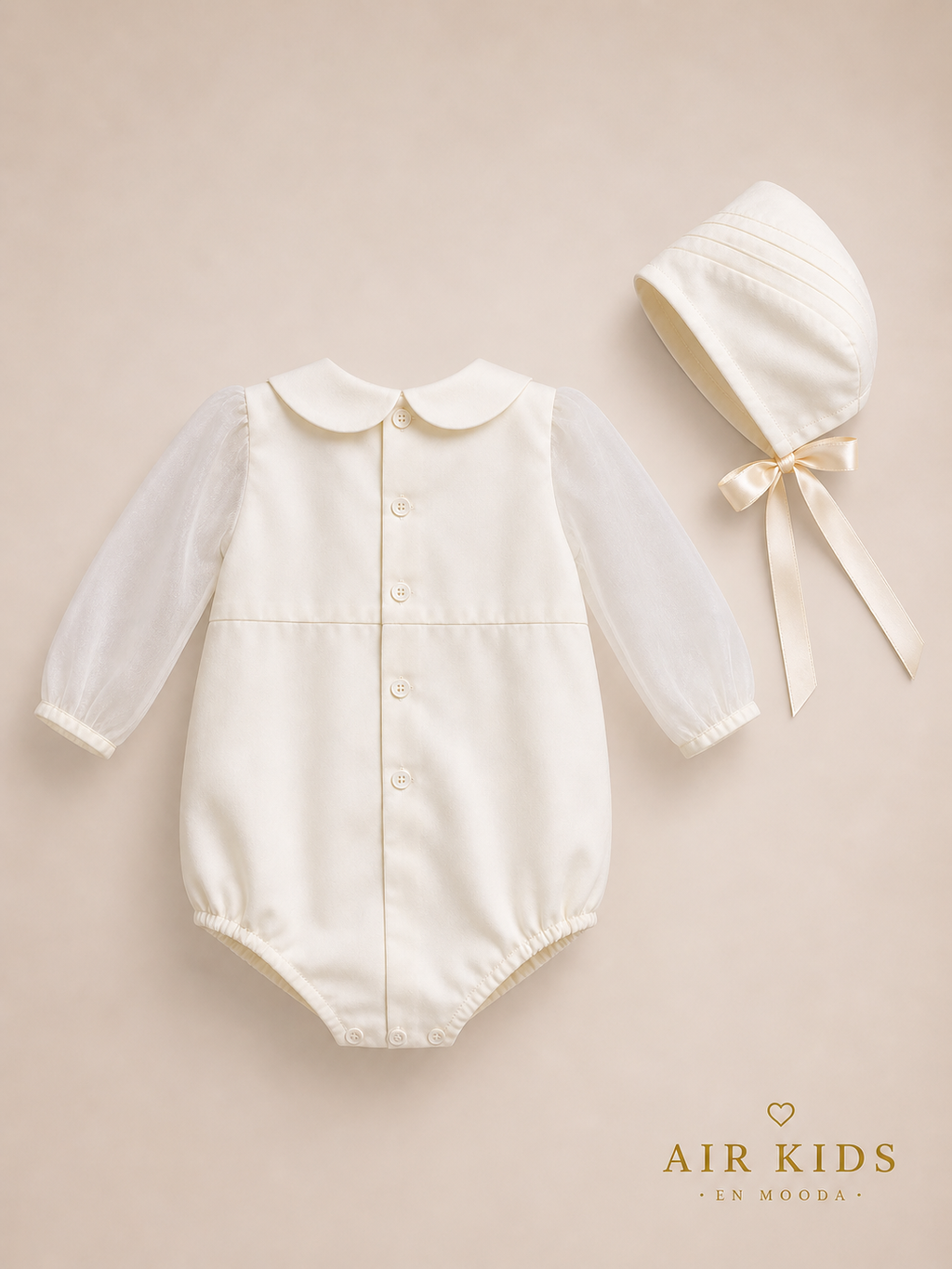 Pañalero de Bautizo para Niña 308-T18 Talla 18 Meses