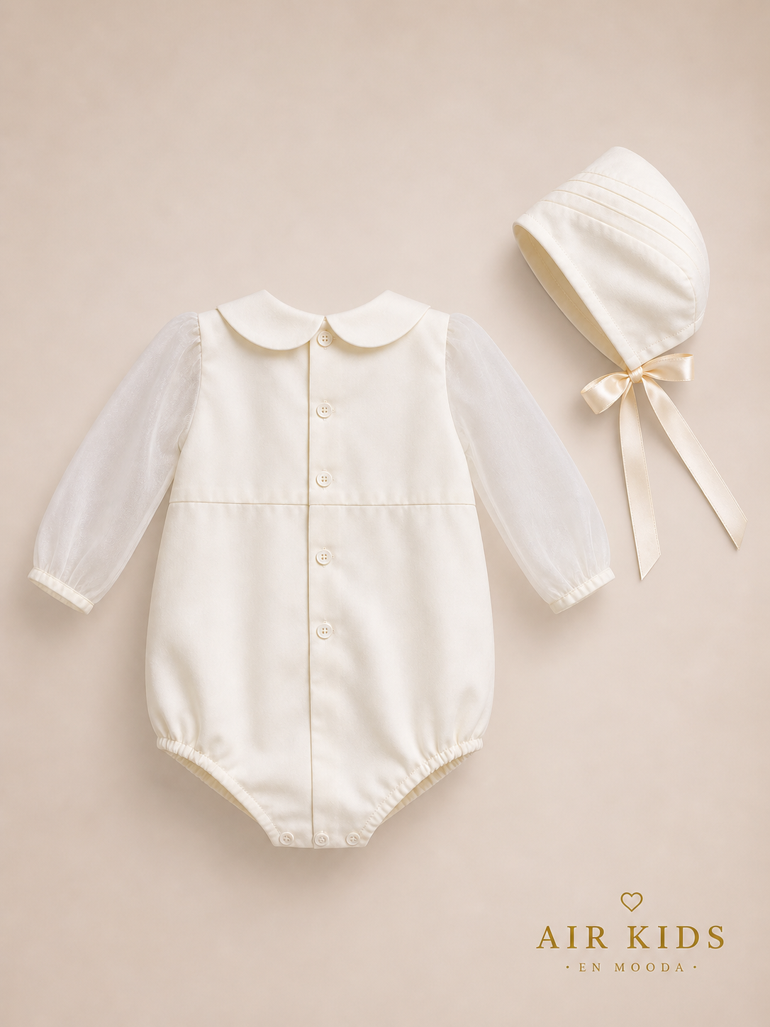 Pañalero de Bautizo para Niña 308-T18 Talla 18 Meses
