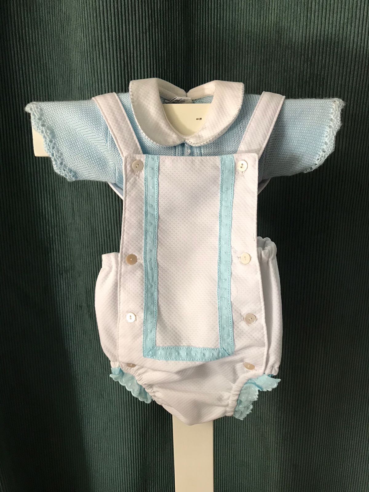 Mameluco para Niño Foque 5325-1 Talla 6 Meses