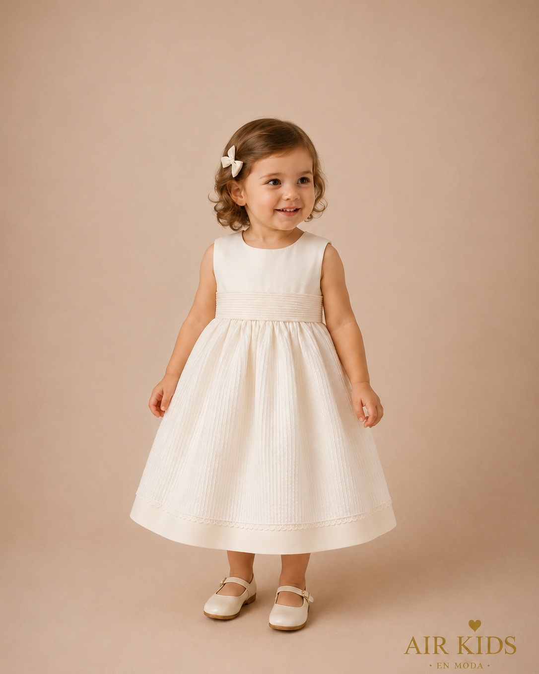Bata de bautizo para Niña Didi 8335 Talla 2 Año