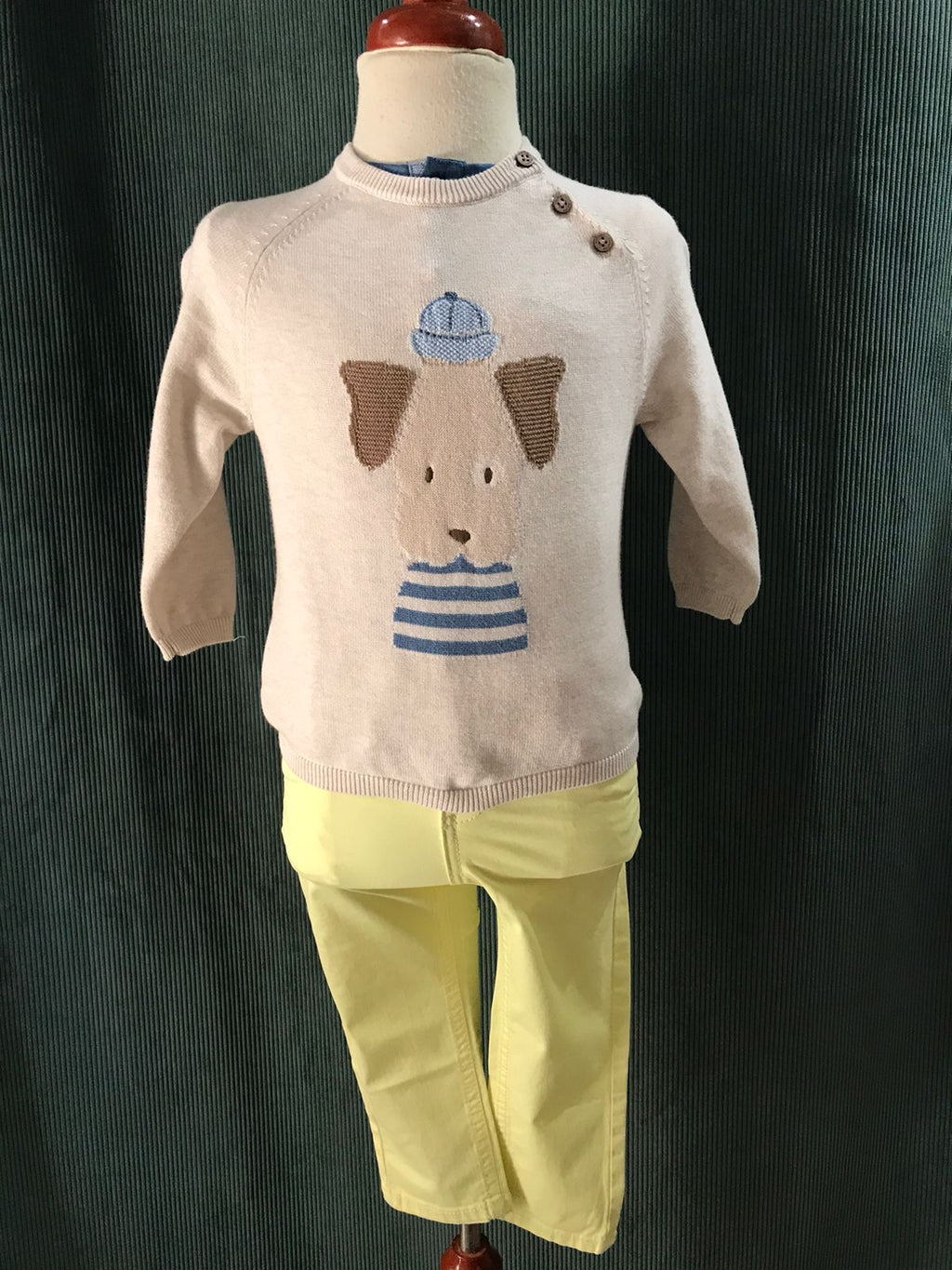 Conjunto de 3pza para Niño Mayoral 1067-60 Talla 18 Meses