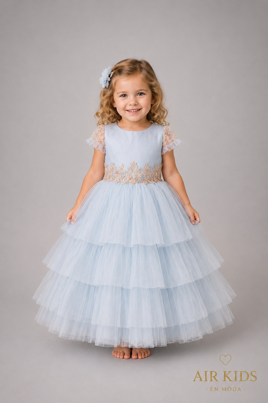Vestido de Fiesta para Niña 24-504