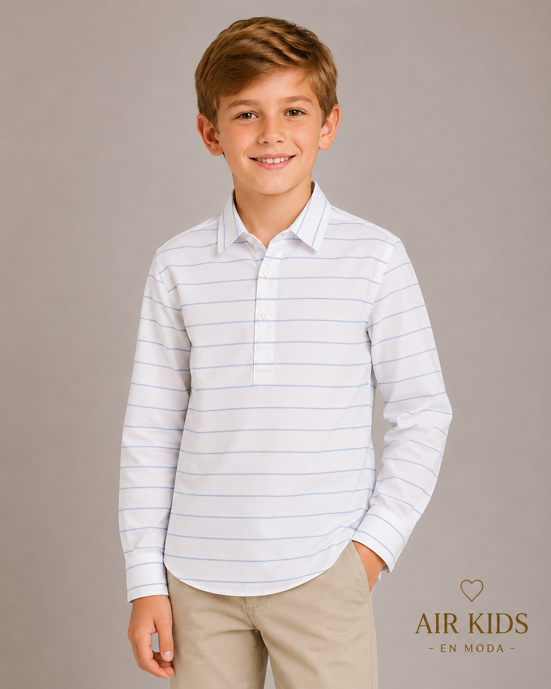 Camisa para Niño Mayoral/Nukutavake 6143-61 Talla 10 Años