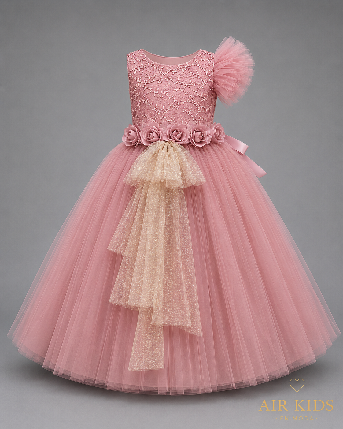 Vestido de Fiesta para Niña 24-525