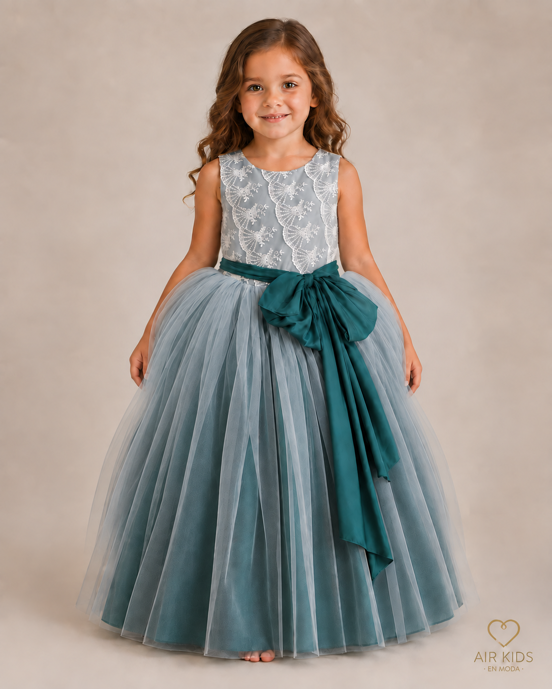 Vestido de Fiesta para Niña 24-516