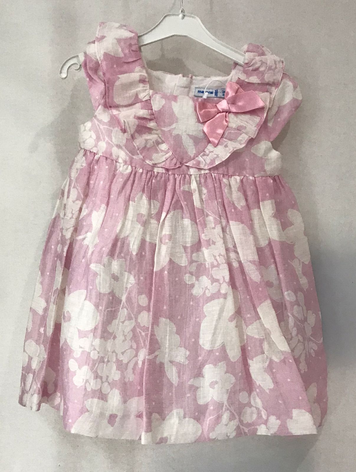 Vestido para Niña Mayoral 1905-45 Talla 24 Meses