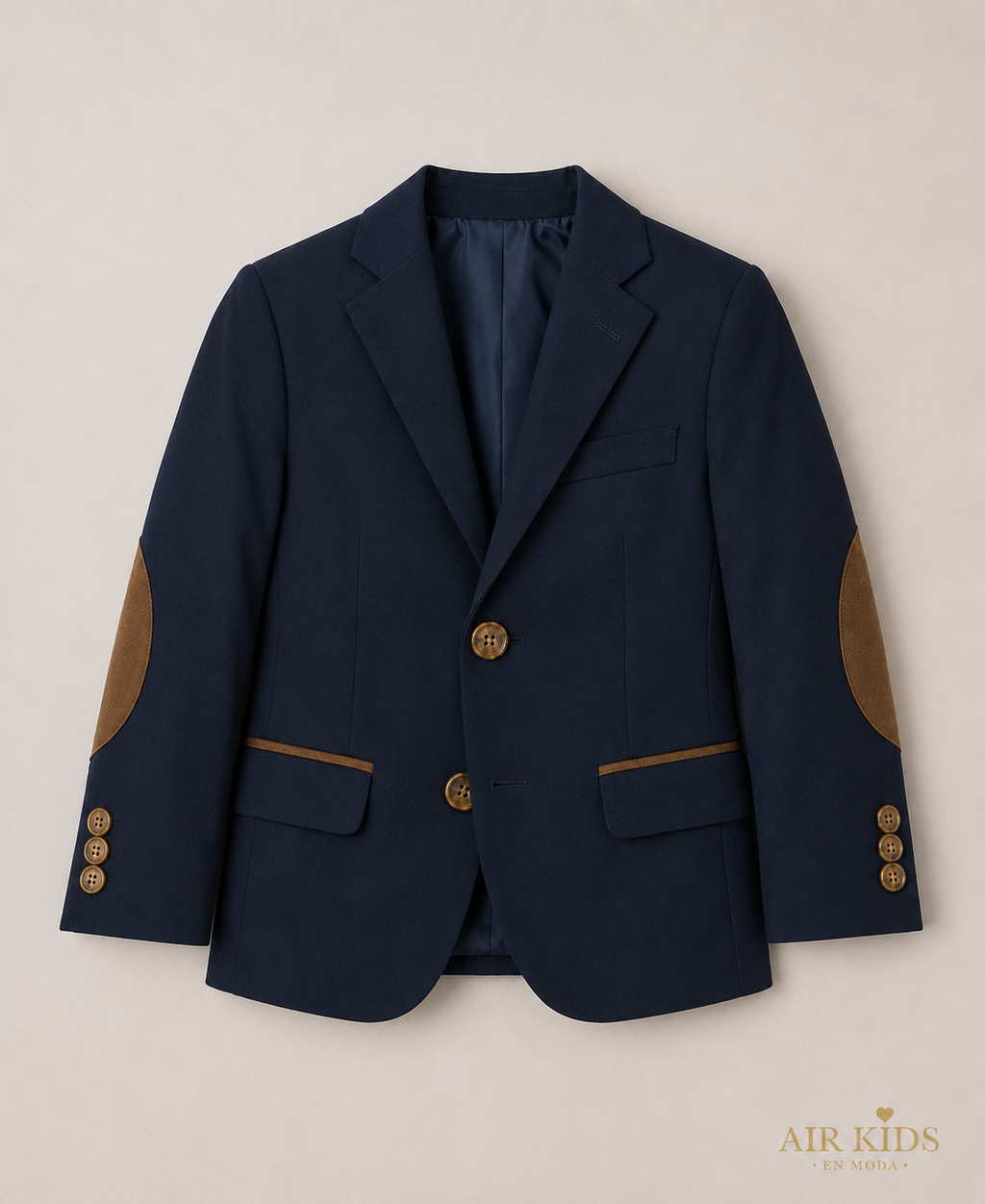 Saco para Niño Zilerys Azul Marino 212052 Talla 4 Años